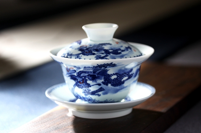 青花瓷茶具